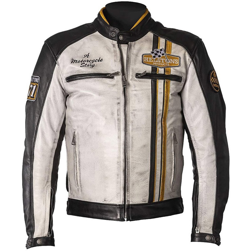 Яке Helstons Indy cuir rag