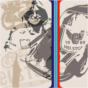 Шал Helstons Highway Tissu