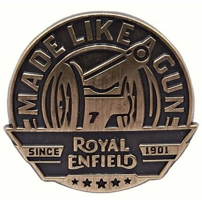Значка Royal Enfield Brass
