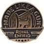 Значка Royal Enfield Brass