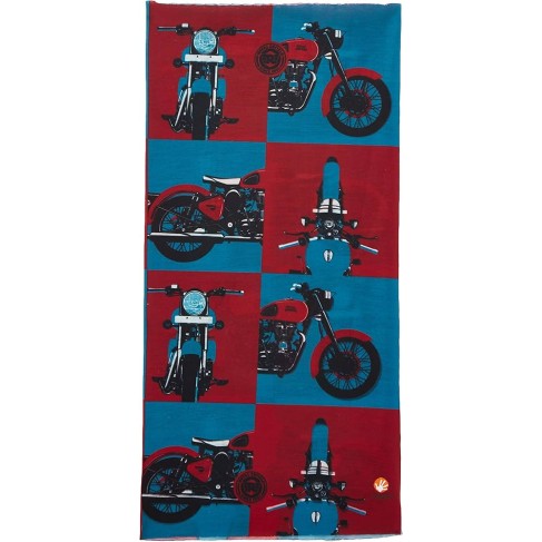 Шал Royal Enfield Red and blue