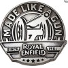 Значка Royal Enfield Gun Metal