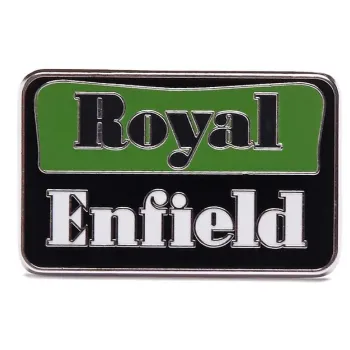 Значка Royal Enfield Black and Green
